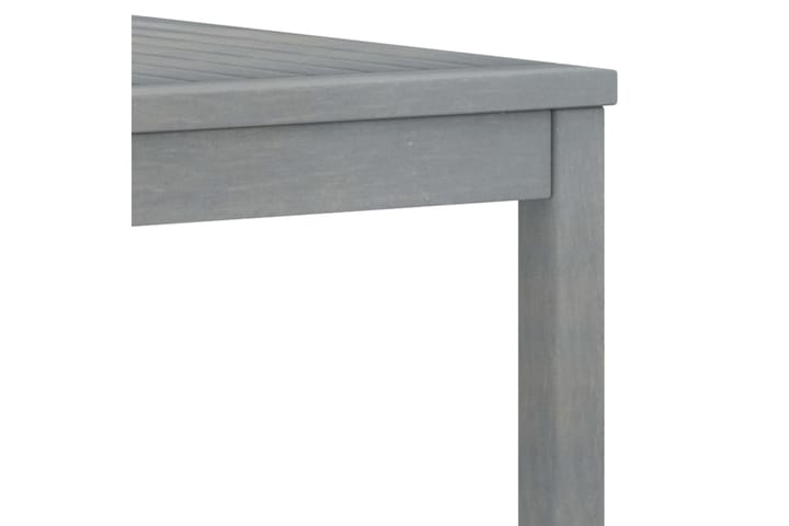 Sohvapöyt�ä 100x50x33 cm harmaa täysi akaasiapuu - Sohvapöytä ulos & loungepöytä