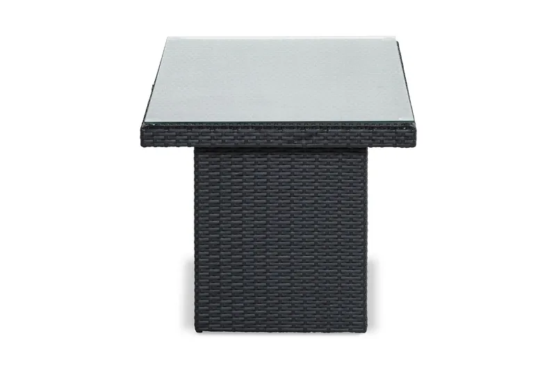 Sohvapöytä Bahamas 100 cm Korkea - Musta - Puutarhakalusteet - Terassipöydät - Sohvapöytä ulos & loungepöytä