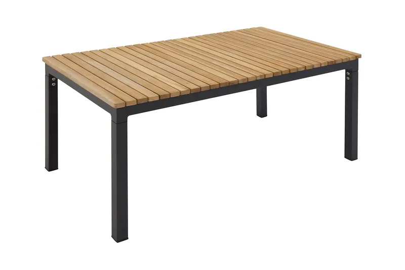 Sohvapöytä Brasilia 110 cm, Musta/Luonnonväri