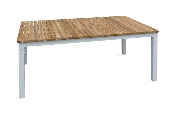 Sohvapöytä Brasilia 110x60 cm Tiikki/Valkoinen - Venture Home - Sohvapöytä ulos & loungepöytä