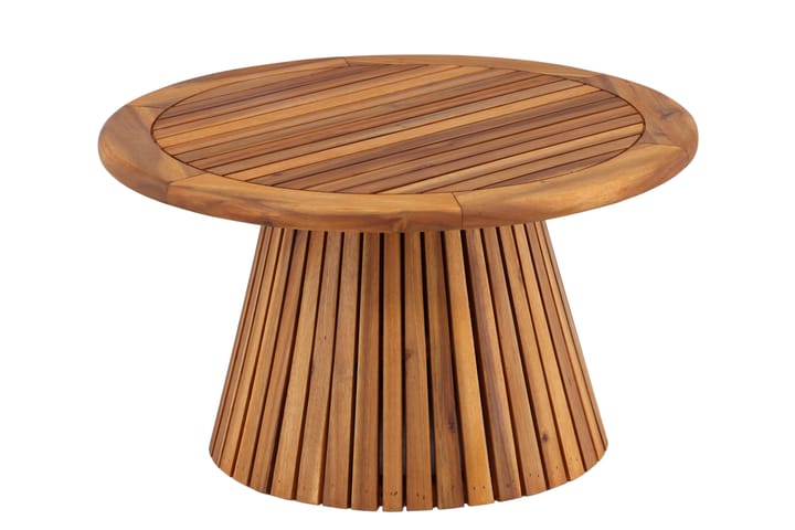 Sohvapöytä Lumpur 70 cm Pyöreä Ruskea - Venture Home - Sohvapöytä ulos & loungepöytä