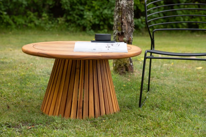Sohvapöytä Lumpur 70 cm Pyöreä Ruskea - Venture Home - Sohvapöytä ulos & loungepöytä