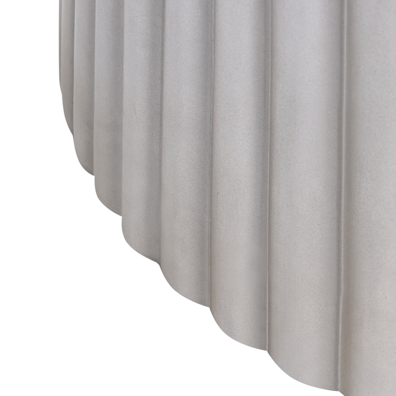 Sohvapöytä ulos Pozza 117 cm - Harmaa - Puutarhakalusteet - Terassipöydät - Sohvapöytä ulos & loungepöytä