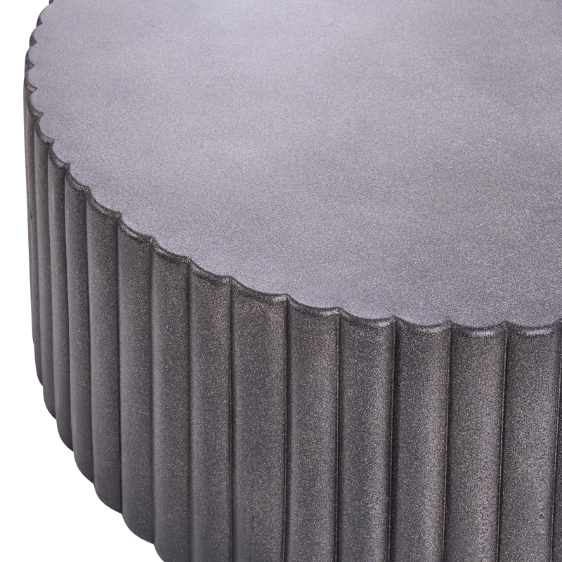 Sohvapöytä ulos Pozza 117 cm - Musta/Kulta - Puutarhakalusteet - Terassipöydät - Sohvapöytä ulos & loungepöytä