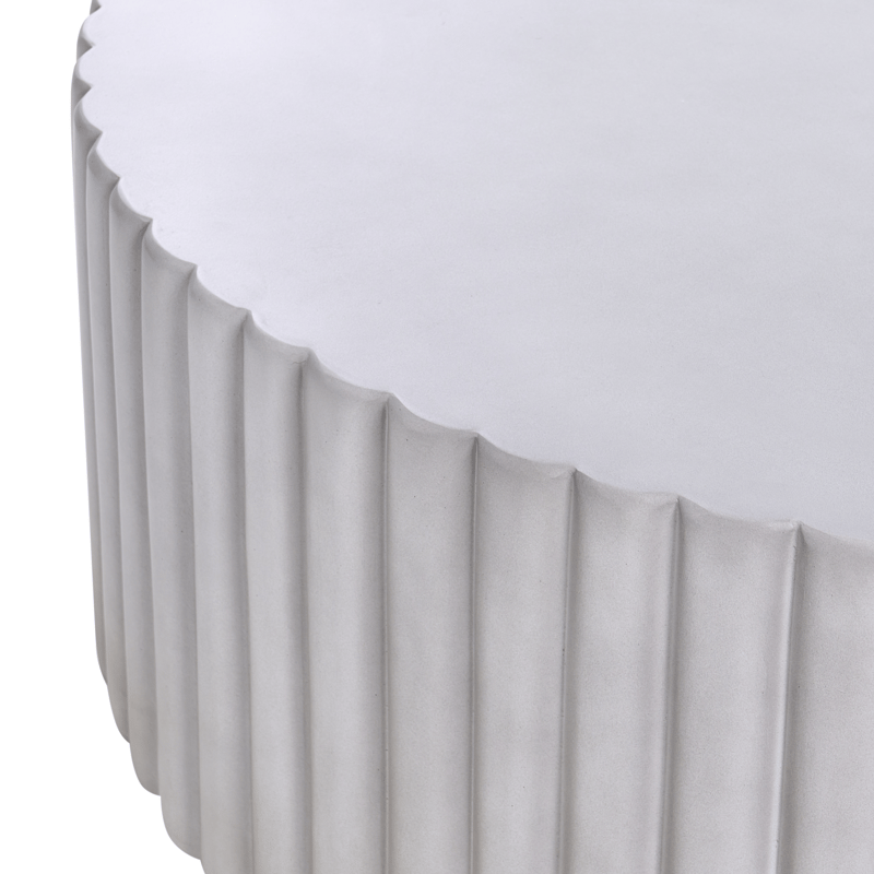 Sohvapöytä ulos Pozza 117 cm - Harmaa - Puutarhakalusteet - Terassipöydät - Sohvapöytä ulos & loungepöytä