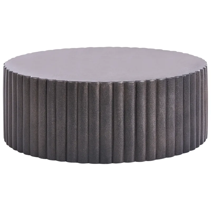 Sohvapöytä ulos Pozza 117 cm, Musta/Kulta