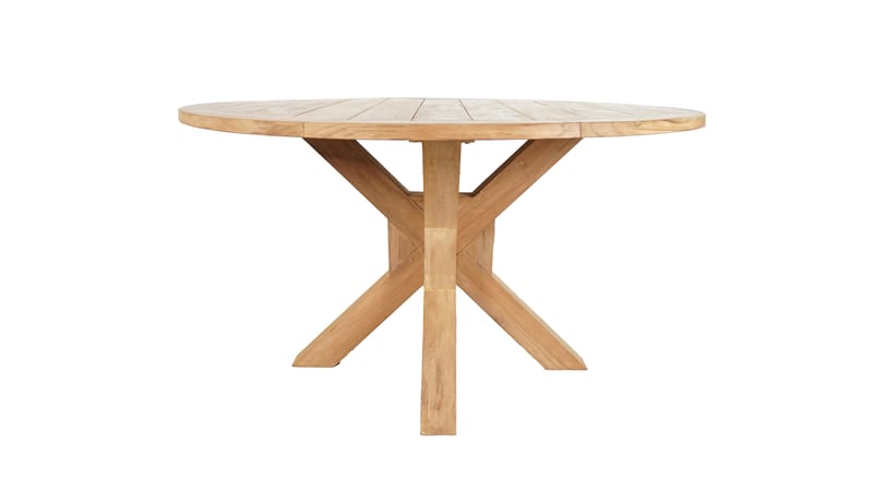 Toscana Ulkopöytä Ø140 cm - Puu - Puutarhakalusteet - Terassipöydät - Ruokapöytä terassille