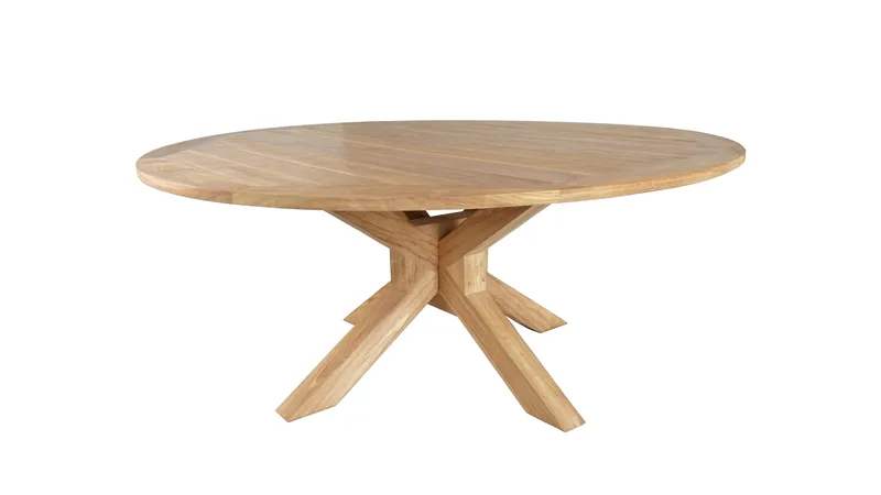 Toscana Ulkopöytä Ø180 cm, Luonnonvärinen