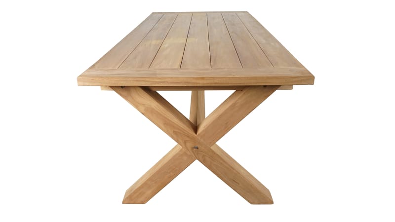 Toscana Ulkoruokapöytä 220×100 cm - Puu - Puutarhakalusteet - Terassipöydät - Ruokapöytä terassille