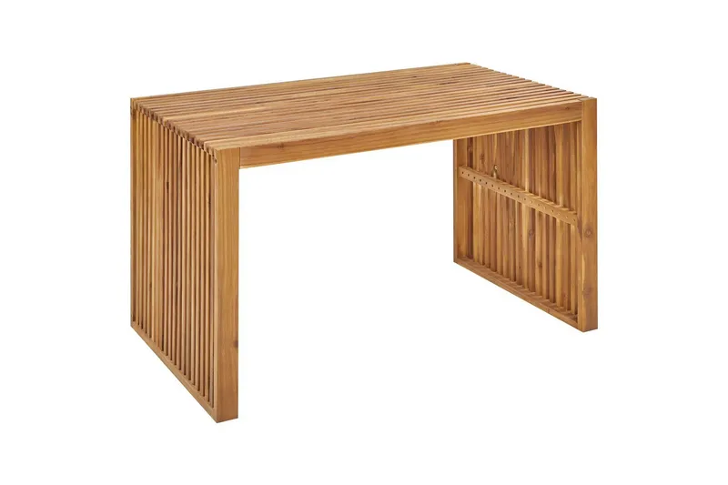Trädgårdsbord Beliani Bellano 120x70x70 cm Light wood, undefined