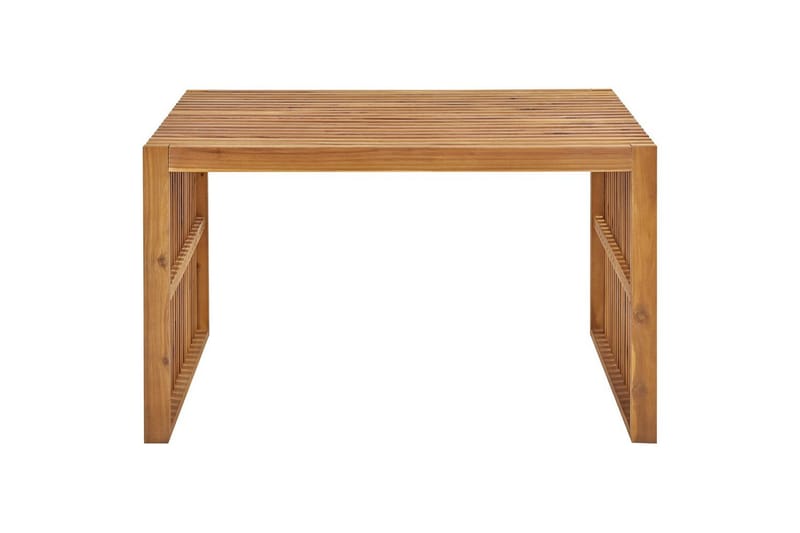 Trädgårdsbord Beliani Bellano 120x70x70 cm Light wood - Puutarhakalusteet - Terassipöydät - Ruokapöytä terassille