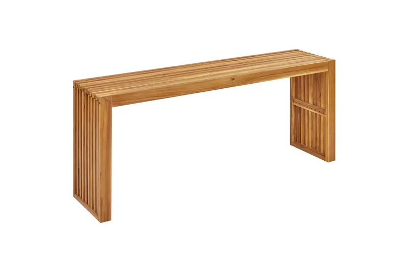 Trädgårdsbord Beliani Bellano 150x35x60 cm Light wood, undefined