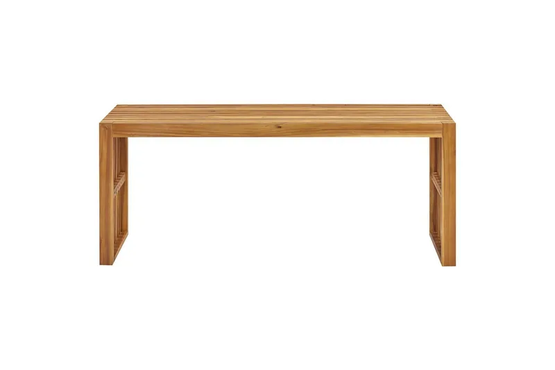 Trädgårdsbord Beliani Bellano 150x35x60 cm Light wood - Puutarhakalusteet - Terassipöydät - Ruokapöytä terassille