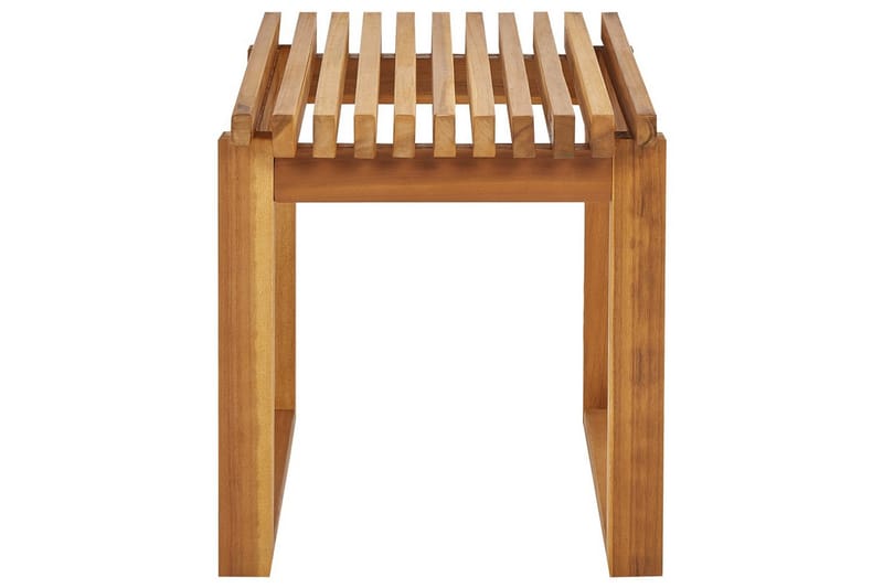 Trädgårdsbord Beliani Bellano 40x35x44 cm Light wood - Puutarhakalusteet - Terassipöydät - Ruokapöytä terassille
