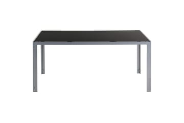 Trädgårdsbord Beliani Catania Black||Silver - Puutarhakalusteet - Terassipöydät - Ruokapöytä terassille