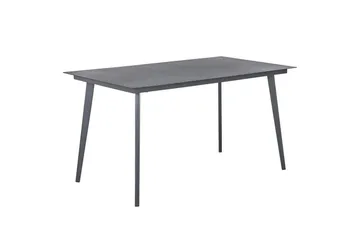 Trädgårdsbord Beliani Mileto Grey - Puutarhakalusteet - Terassipöydät - Ruokapöytä terassille