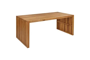 Trädgårdsbord Beliani Sulzano Light wood - Puutarhakalusteet - Terassipöydät - Ruokapöytä terassille