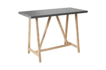 Trädgårdsbord Beliani Talamone Light wood||Grey - Puutarhakalusteet - Terassipöydät - Ruokapöytä terassille