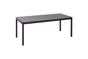 Trädgårdsbord Beliani Tofane Grå/svart Grey||Black - Puutarhakalusteet - Terassipöydät - Ruokapöytä terassille