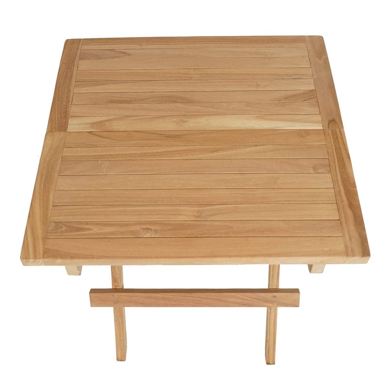 Tropea Ulkosivupöytä Taitettava 50 cm - Puu - Puutarhakalusteet - Terassipöydät - Sivupöydät ulos