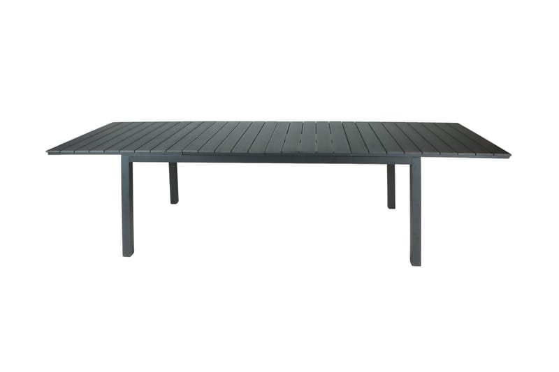 Tunis Jatkettava Ulkoruokapöytä 205/305x90 cm Suorakulmainen - Musta - Puutarhakalusteet - Terassipöydät - Ruokapöytä terassille