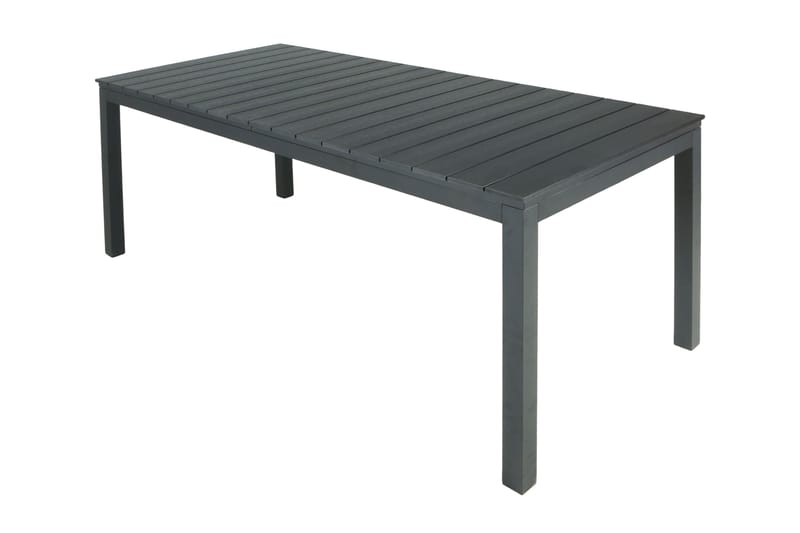 Tunis Jatkettava Ulkoruokapöytä 205/305x90 cm Suorakulmainen - Musta - Puutarhakalusteet - Terassipöydät - Ruokapöytä terassille