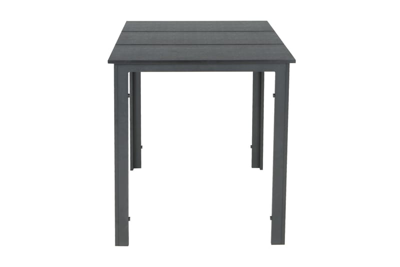 Tunis Ulkokahvilapöytä 70x70 cm, Musta