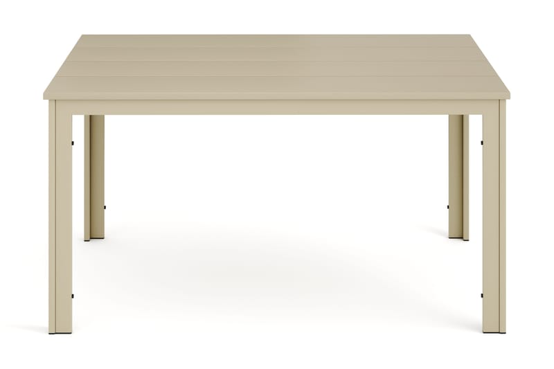 Tunis Ulkoruokapöytä 140x90 cm Suorakulmainen, Beige