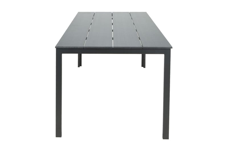 Tunis Ulkoruokapöytä 140x90 cm Suorakulmainen - Musta - Puutarhakalusteet - Terassipöydät - Ruokapöytä terassille