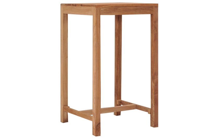 Ulkobaaripöytä 60x60x105 cm täysi tiikki - Puutarhakalusteet - Terassipöydät - Ruokapöytä terassille