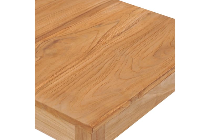 Ulkobaaripöytä 60x60x105 cm täysi tiikki - Puutarhakalusteet - Terassipöydät - Ruokapöytä terassille