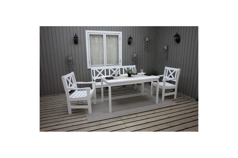 Ulkopöytä Europe 150 cm - Puutarhakalusteet - Terassipöydät - Ruokapöytä terassille