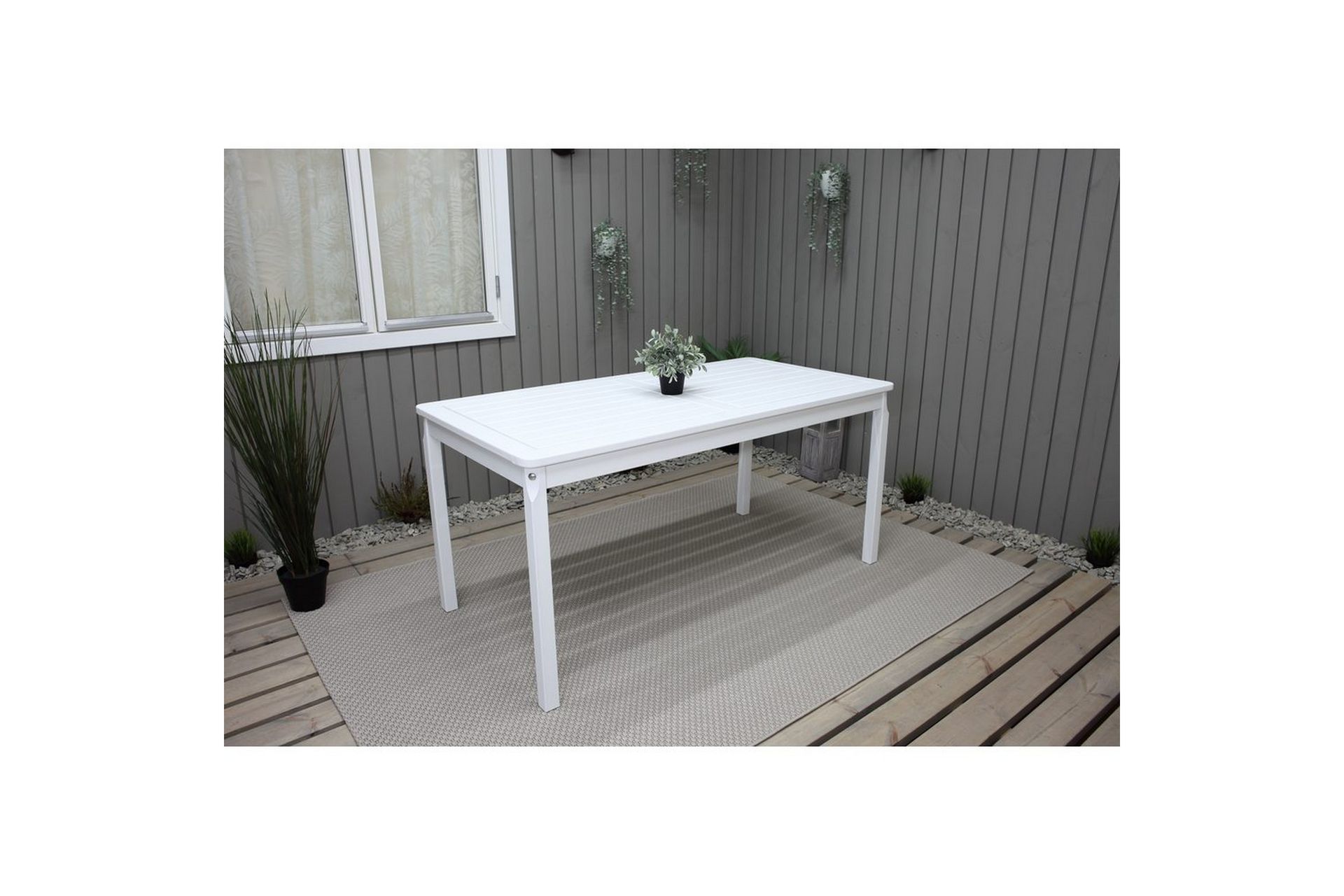 Ulkopöytä Europe 150 cm - Puutarhakalusteet - Terassipöydät - Ruokapöytä terassille