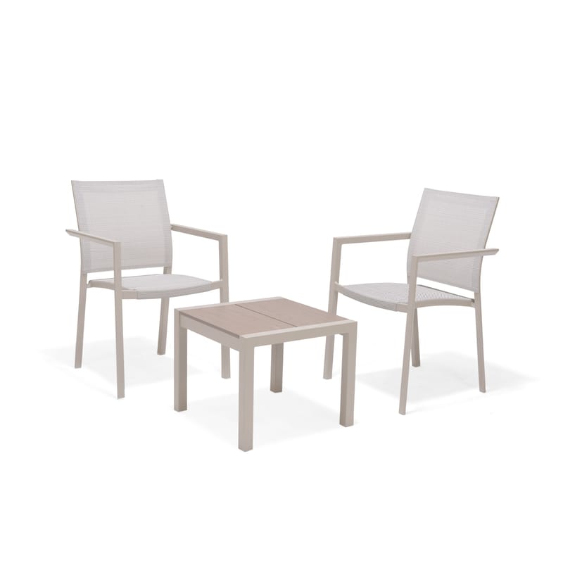 Urbanite Ulkosivupöytä 50×50 cm - Vaaleanharmaa - Puutarhakalusteet - Terassipöydät - Sivupöydät ulos