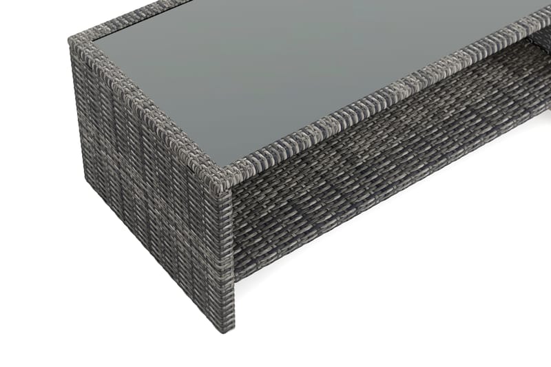 Wisconsin ulkopöytä - Harmaa - Puutarhakalusteet - Terassipöydät - Sohvapöytä ulos & loungepöytä