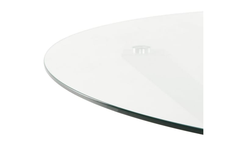 Ympäri pöydän Maletto - Valkoinen, läpinäkyvä - Puutarhakalusteet - Terassipöydät - Ruokapöytä terassille