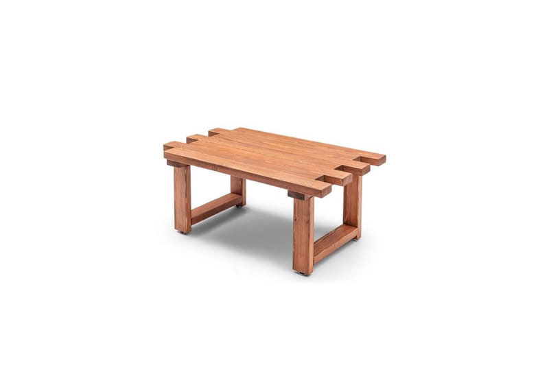 Zaron Sivupöytä Utomhus 104 cm - Ruskea - Puutarhakalusteet - Terassipöydät - Sivupöydät ulos