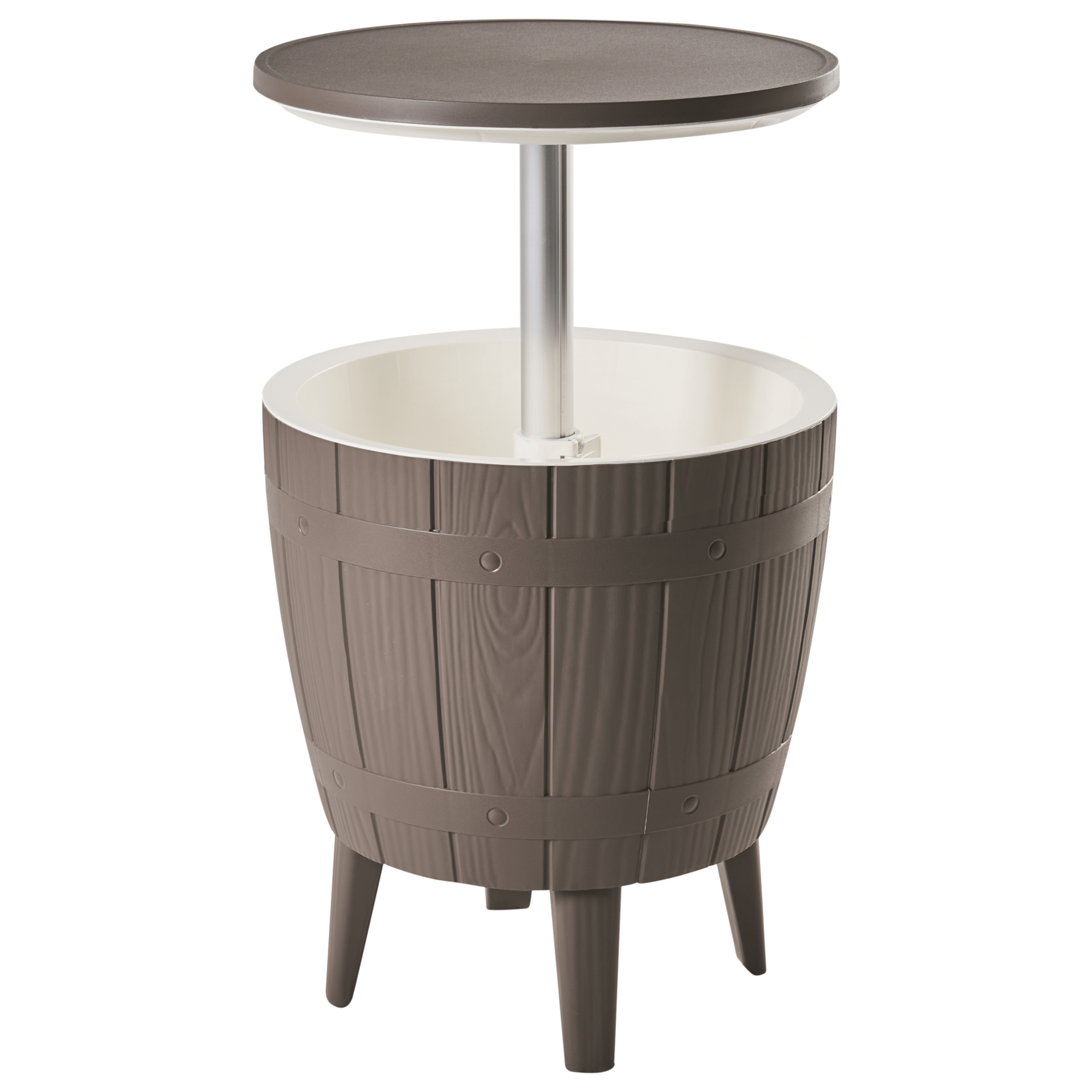 Kylmäkaappi/baaripöytä ulos Silg 49 cm - beige/harmaa/valkoinen