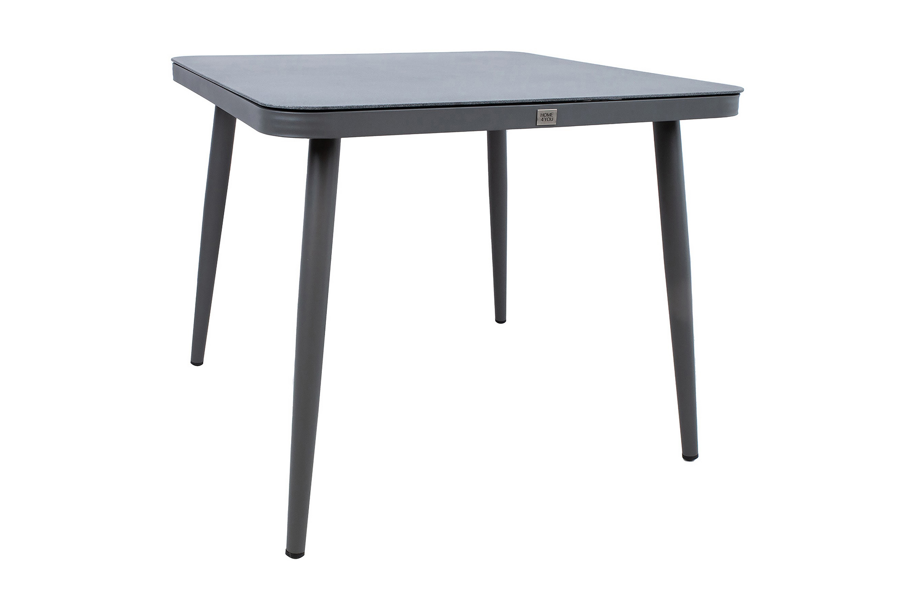 Pöytä Andros 90x90xH75 cm Harmaa -
