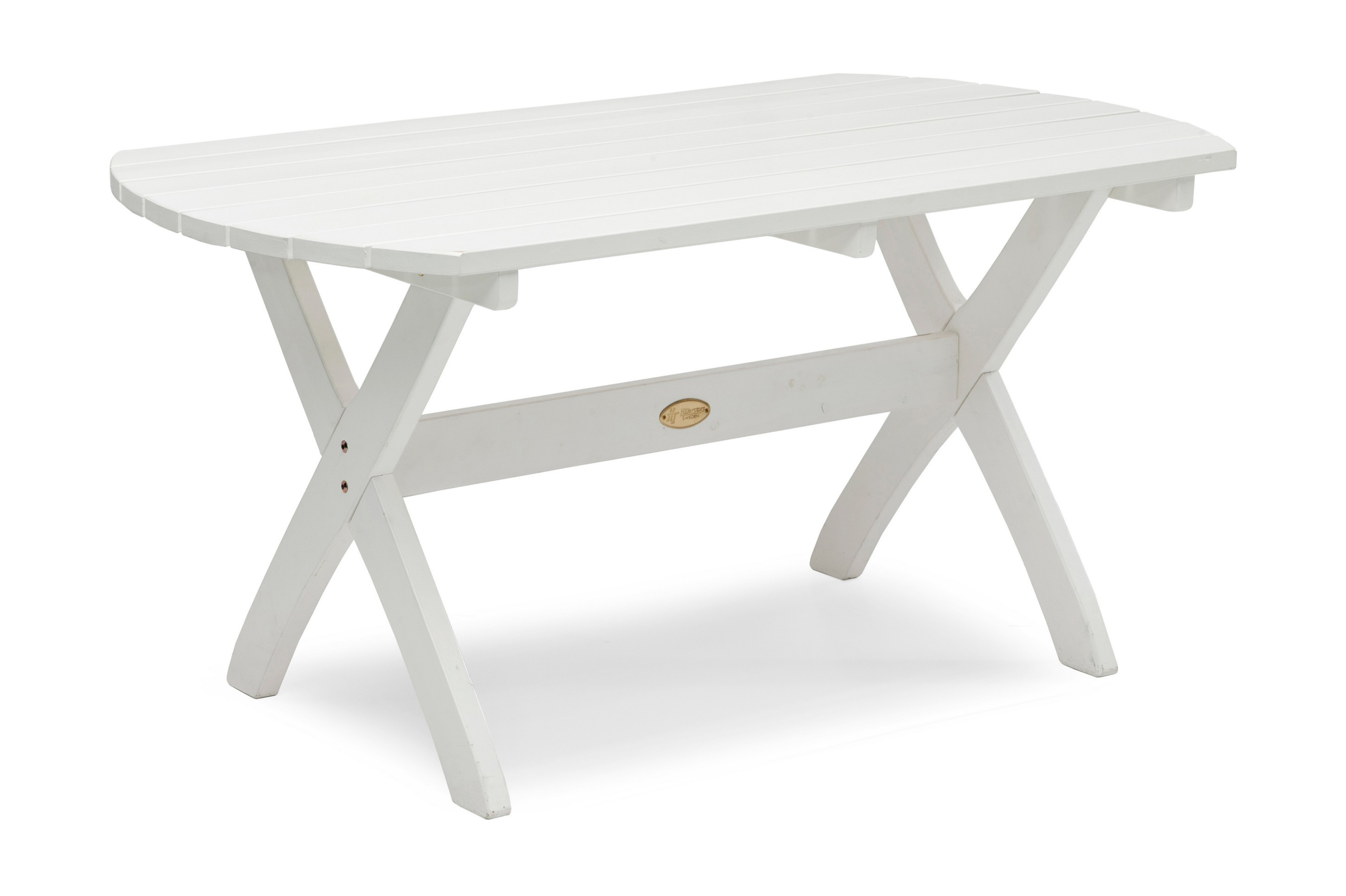 Hillerstorp Pöytä Dalhem 80x140 cm Valkoinen mänty -