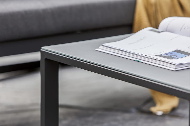 Oleskeluryhmä Hillerstorp Lundamo Harmaa - Harmaa - Puutarhakalusteet - Terassiryhmät - Oleskeluryhmät