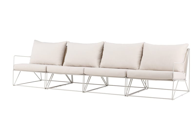 Usteryd 4 istuttava lounge-sohva, Beige