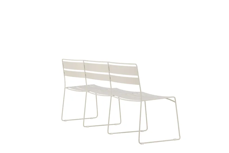 Ulkosohva Lina - Beige - Puutarhakalusteet - Ulkosohva & puutarhapenkki - Puutarhapenkki & ulkopenkki