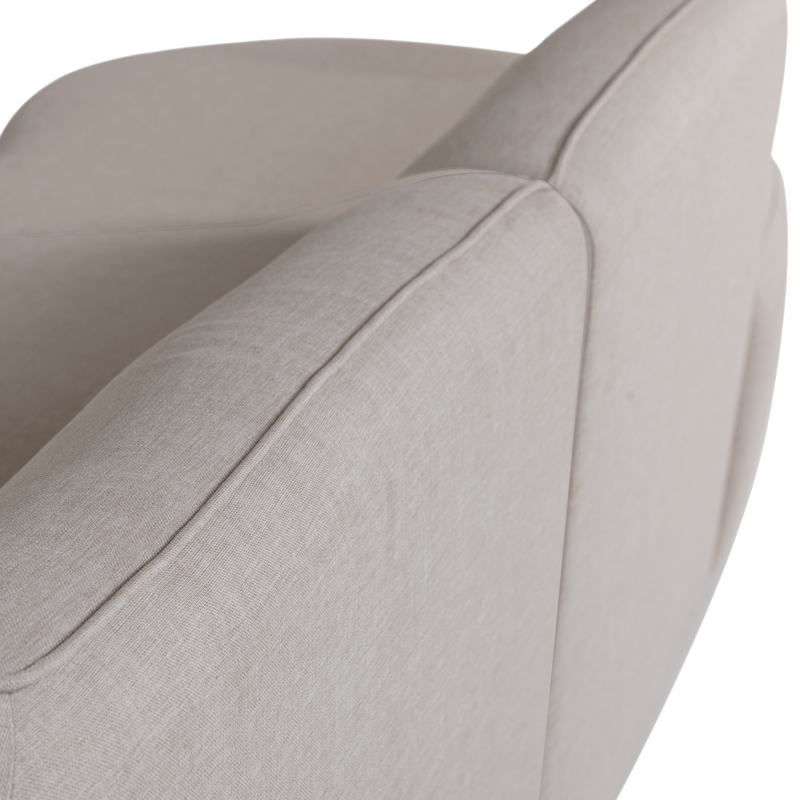 2-istuttava sohva divaanilla Chios ulkokäyttöön - Luonnonväri - Puutarhakalusteet - Terassiryhmät - Sohvaryhmät ulos