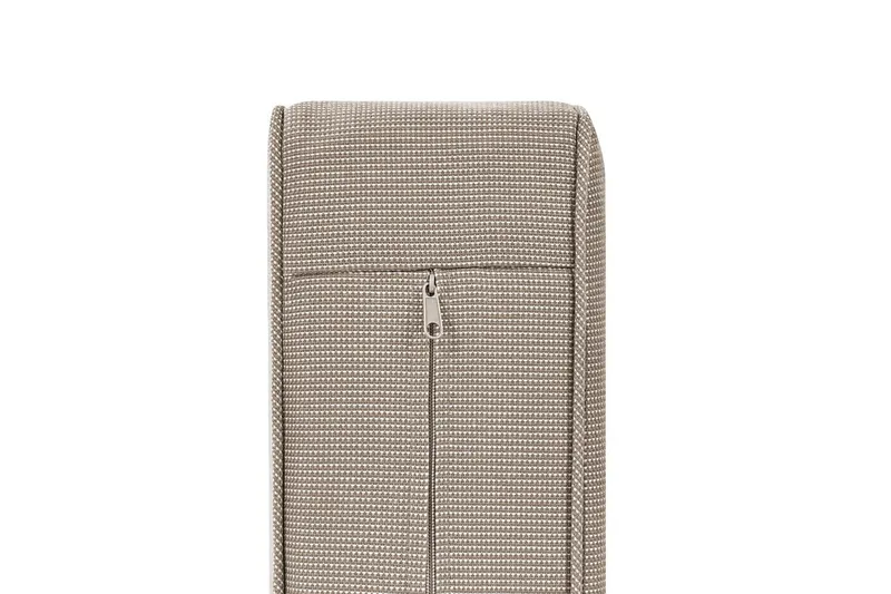 3-sitssoffa Beliani Trani Mörkt trä/grått/beige, Nej Dark wood||Grey||Beige - Puutarhakalusteet - Terassiryhmät - Terassisohvat