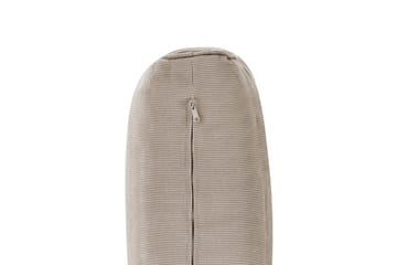 3-sitssoffa Beliani Trani Mörkt trä/grått/beige, Nej Dark wood||Grey||Beige - Puutarhakalusteet - Terassiryhmät - Terassisohvat