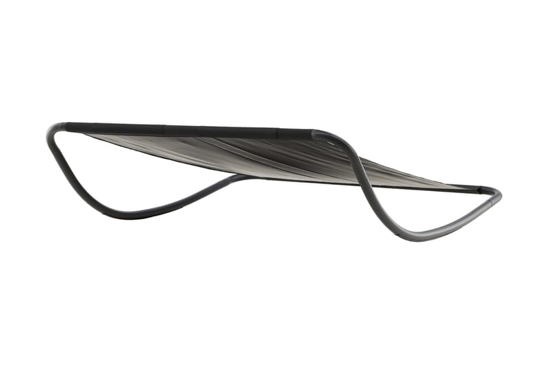 Aurinkosänky Gordo - Musta - Puutarhakalusteet - Puutarhatuoli - Aurinkosänky & aurinkovaunu