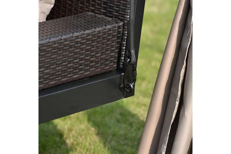 Puutarhakeinu Katoksella Barcelona - Puutarhakalusteet - Terassiryhmät - Aurinkovuode