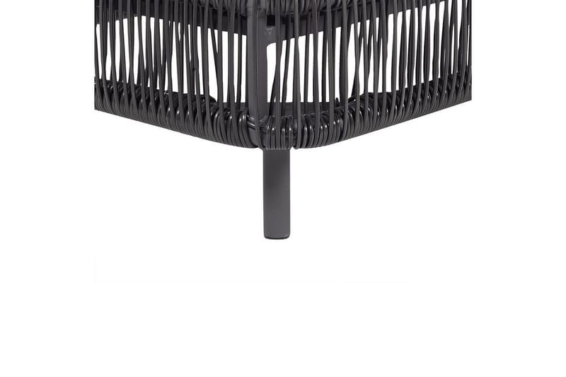 Aurinkotuoli Osini - Harmaa, musta - Puutarhakalusteet - Puutarhatuoli - Aurinkosänky & aurinkovaunu