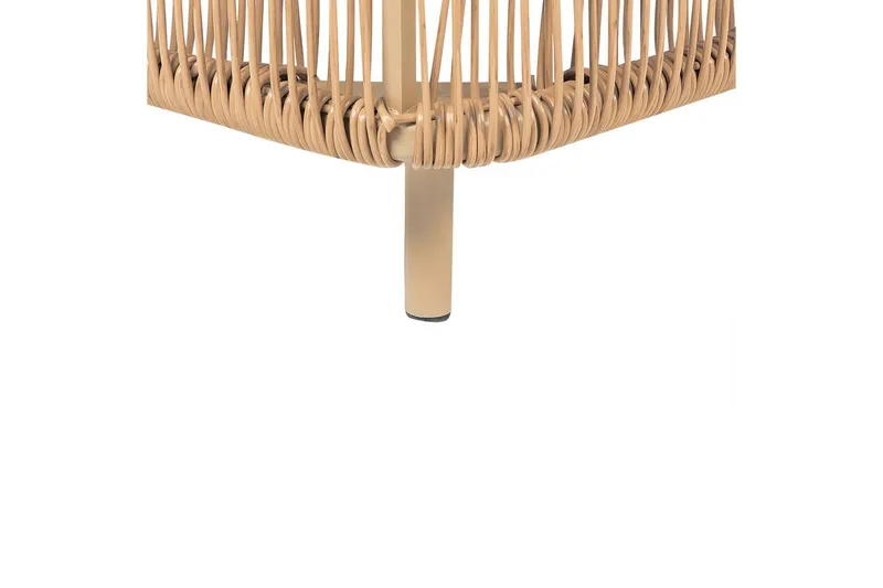 Aurinkotuoli Osini - Luonnollinen, beige - Puutarhakalusteet - Terassiryhmät - Aurinkovuode